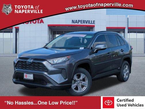 Magnetic Gray Metallic 2022 Toyota RAV4 Hybrid LE