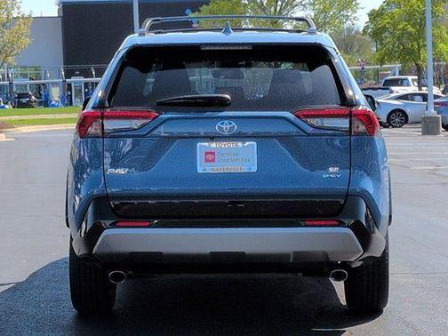 Cavalry Blue 2025 Toyota RAV4 Hybrid SE
