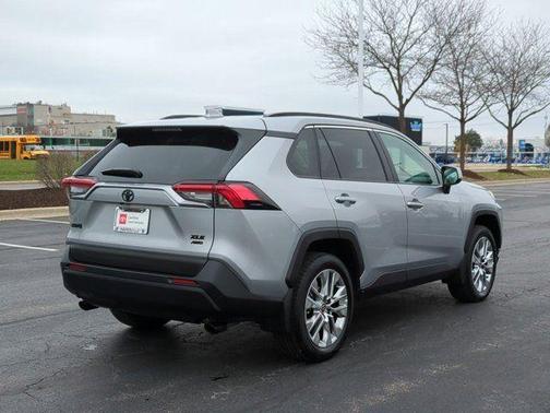 Silver Sky Metallic 2025 Toyota RAV4 XLE Premium
