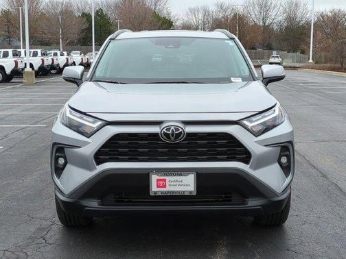 Silver Sky Metallic 2025 Toyota RAV4 XLE Premium
