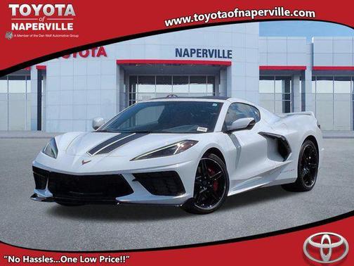 Arctic White 2023 Chevrolet Corvette Stingray w/1LT