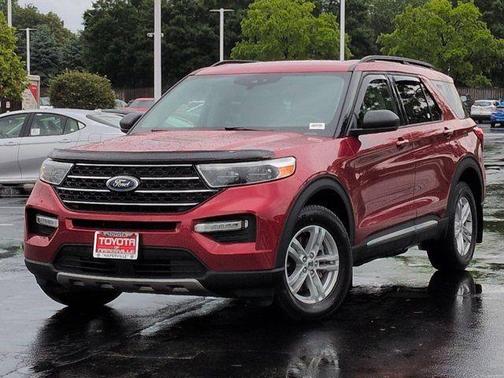 RAPID RED MET TINTED CC 2021 Ford Explorer XLT