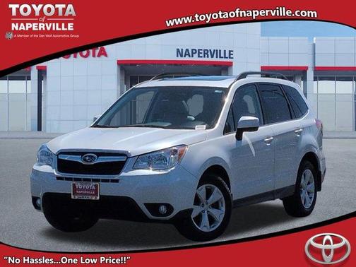 Satin White Pearl 2015 Subaru Forester 2.5i Limited