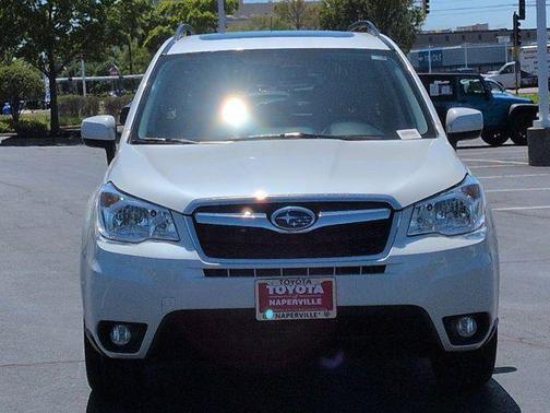 Satin White Pearl 2015 Subaru Forester 2.5i Limited