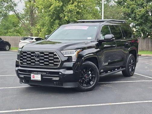 Midnight Black Metallic 2026 Toyota Sequoia Platinum