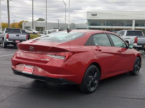 2022 Hyundai ELANTRA HEV Blue