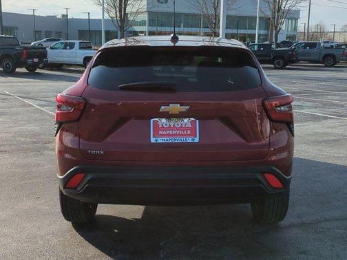Crimson Metallic 2024 Chevrolet Trax LS