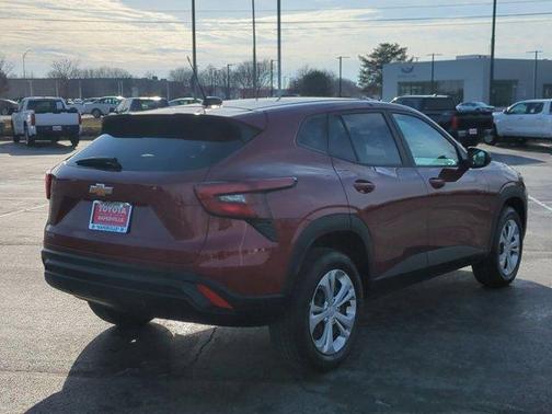 Crimson Metallic 2024 Chevrolet Trax LS