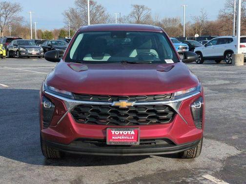 Crimson Metallic 2024 Chevrolet Trax LS