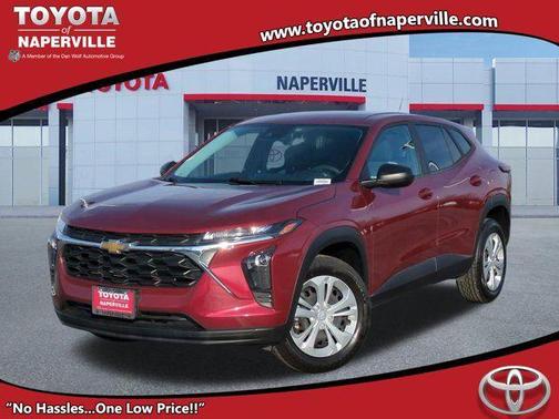 Crimson Metallic 2024 Chevrolet Trax LS