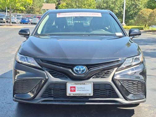 Midnight Black Metallic 2023 Toyota Camry SE
