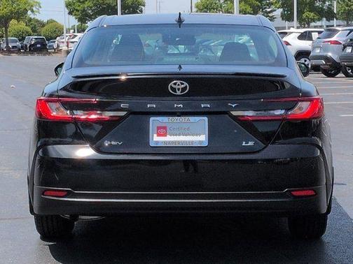 Midnight Black Metallic 2025 Toyota Camry LE