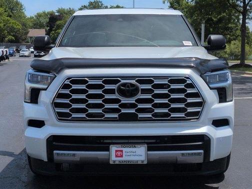 Wind Chill Pearl 2025 Toyota Sequoia Capstone