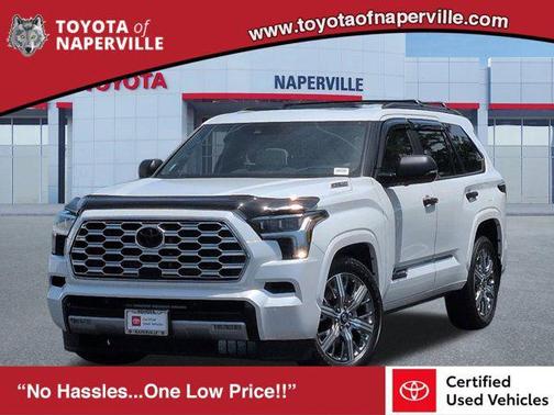 Wind Chill Pearl 2025 Toyota Sequoia Capstone