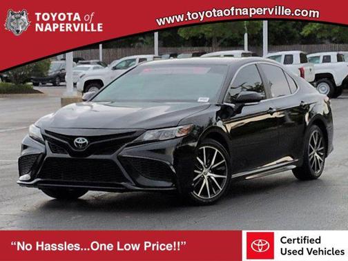 Midnight Black Metallic 2024 Toyota Camry SE