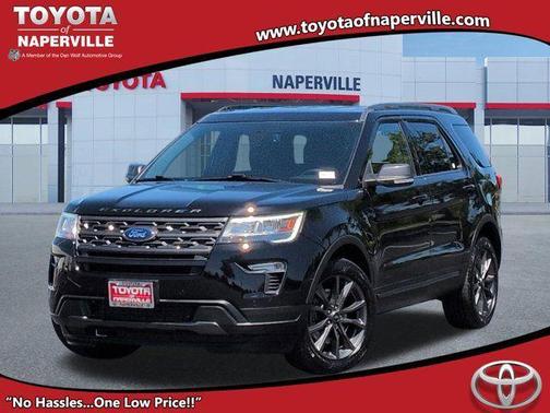 AGATE BLACK 2019 Ford Explorer XLT