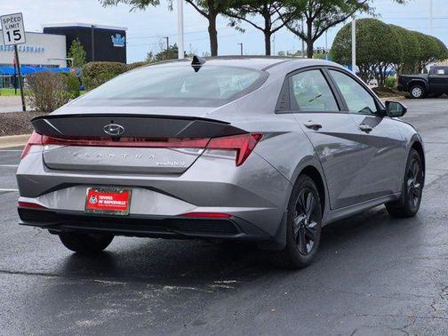 Fluid Metal 2023 Hyundai ELANTRA HEV Blue