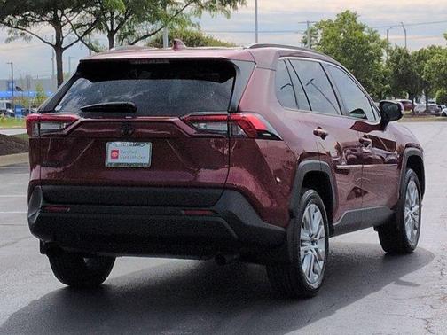 Ruby Flare Pearl 2025 Toyota RAV4 XLE Premium