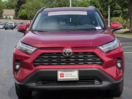 Ruby Flare Pearl 2025 Toyota RAV4 XLE Premium