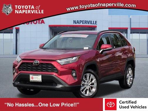 Ruby Flare Pearl 2025 Toyota RAV4 XLE Premium