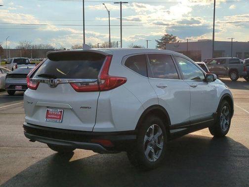 White Diamond Pearl 2018 Honda CR-V EX-L