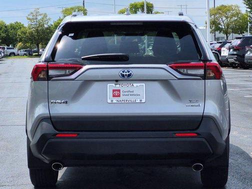 Silver Sky Metallic 2022 Toyota RAV4 Hybrid XLE Premium