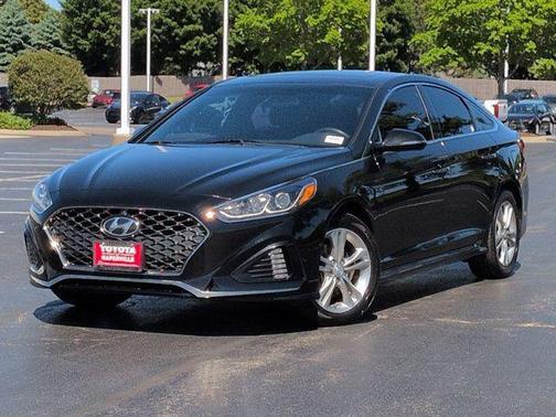 Phantom Black 2019 Hyundai SONATA Sport