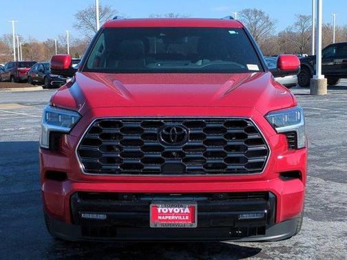 Supersonic Red 2026 Toyota Sequoia Platinum