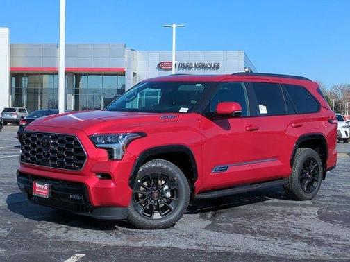 Supersonic Red 2026 Toyota Sequoia Platinum