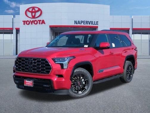 Supersonic Red 2026 Toyota Sequoia Platinum