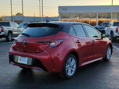 Supersonic Red w/Midnight Black 2021 Toyota Corolla SE