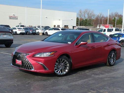 Matador Red Mica 2025 Lexus ES 350 Luxury