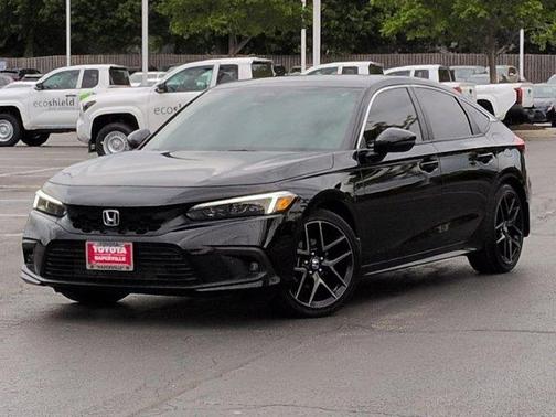 Crystal Black Pearl 2024 Honda Civic Sport Touring