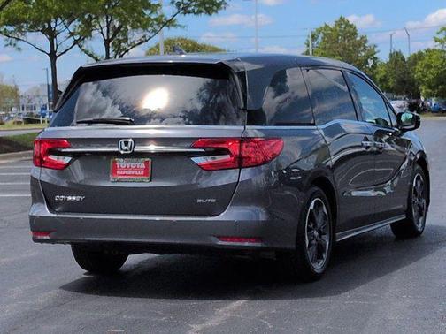 Gray 2023 Honda Odyssey Elite