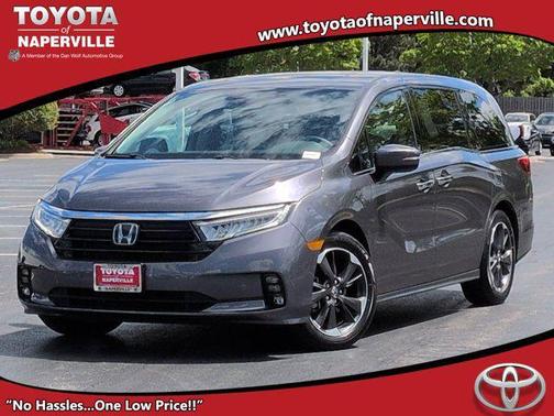 Gray 2023 Honda Odyssey Elite