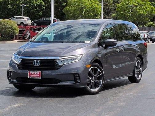Gray 2023 Honda Odyssey Elite
