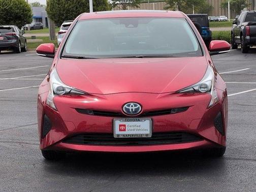 Hypersonic Red 2017 Toyota Prius Three