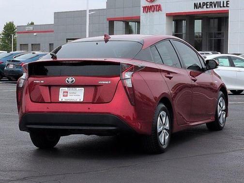 Hypersonic Red 2017 Toyota Prius Three