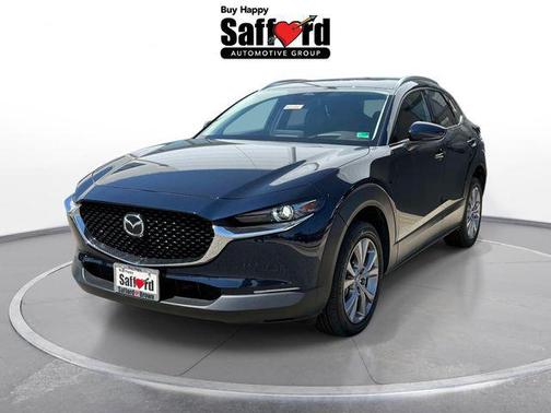 Deep Crystal Blue Mica 2025 Mazda CX-30 2.5 S Premium Package