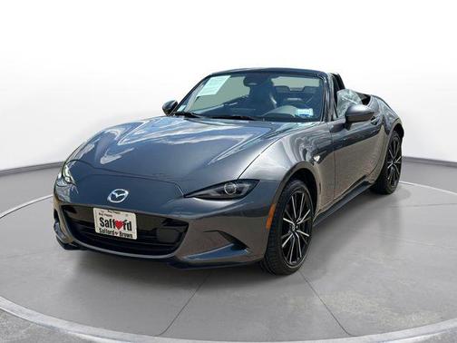 Machine Gray Metallic 2025 Mazda MX-5 Miata Grand Touring