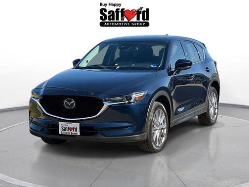 Deep Crystal Blue Mica 2021 Mazda CX-5 Grand Touring