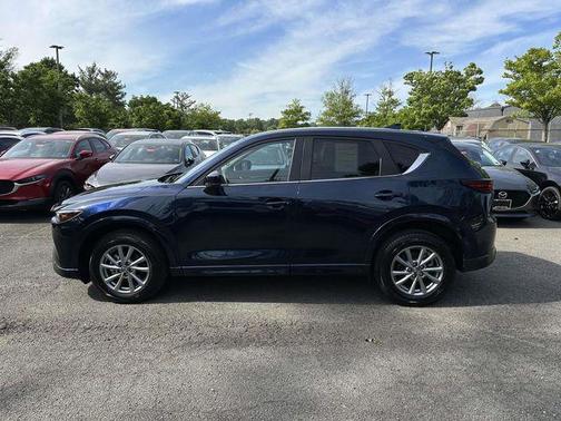 Deep Crystal Blue Mica 2025 Mazda CX-5 2.5 S Preferred Package