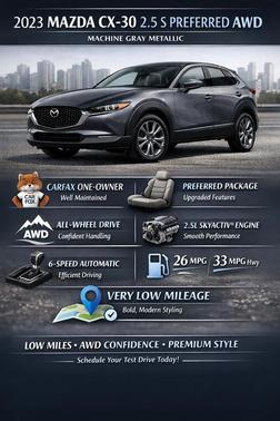 2023 Mazda CX-30 2.5 S Preferred Package