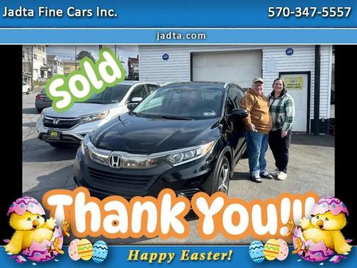 Crystal Black Pearl 2021 Honda HR-V EX