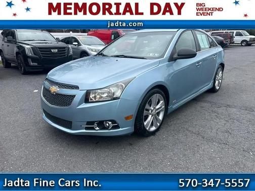 Ice Blue Metallic 2011 Chevrolet Cruze LTZ