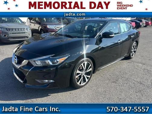 Super Black 2018 Nissan Maxima 3.5 SV