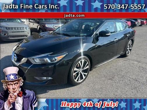 Super Black 2018 Nissan Maxima 3.5 SV