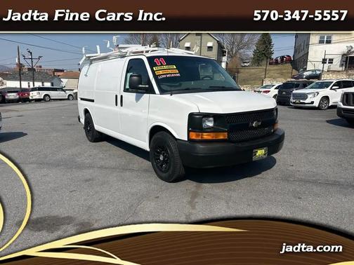 Black 2011 Chevrolet Express 1500 Work Van