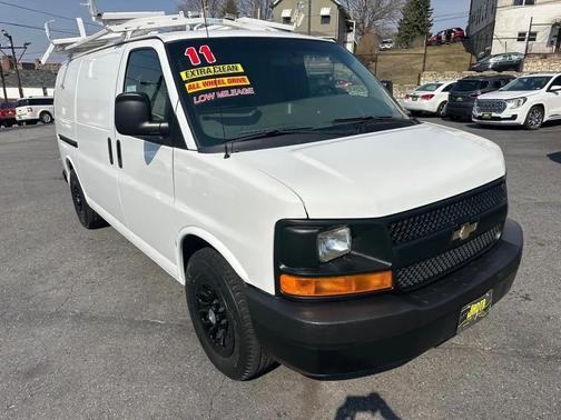 Black 2011 Chevrolet Express 1500 Work Van