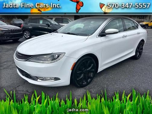 Lunar White Tri-Coat Pearl 2015 Chrysler 200 C